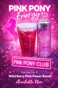 Pink Pony Energy Dirty Pink Redbull 24oz